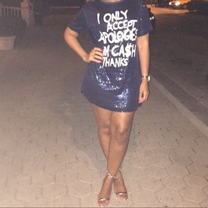 Zara Sequence Mini Dress